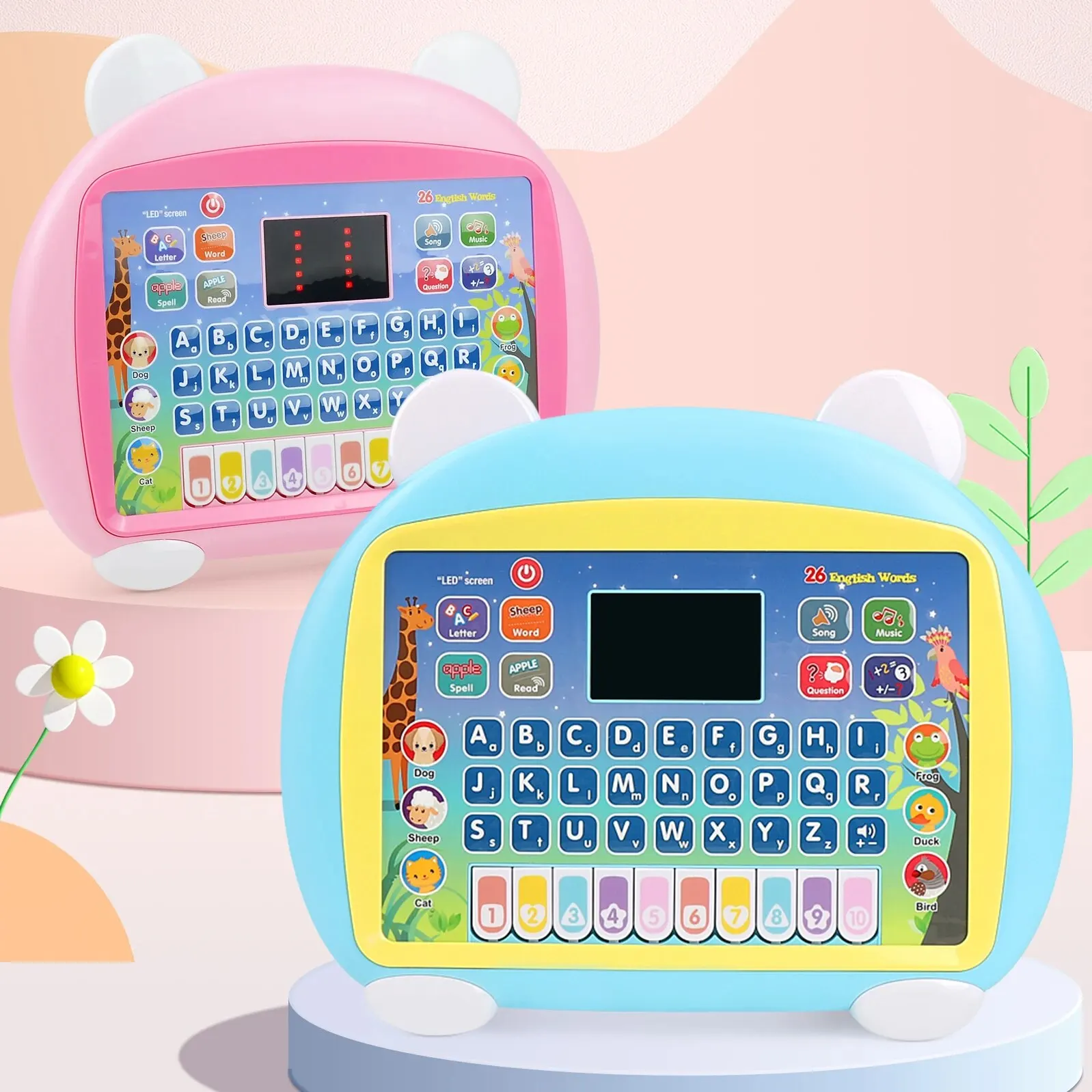 Toddler learning laptop toy sensory educational games for boys age 2-4 preschool
