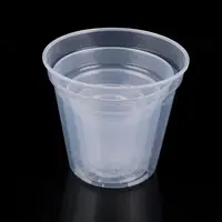 1PC DIY Planter Pot Transparent Plastic Round Starting Pot Anti-Deformation Large Capacity Orchid Nursery Container Garden 4