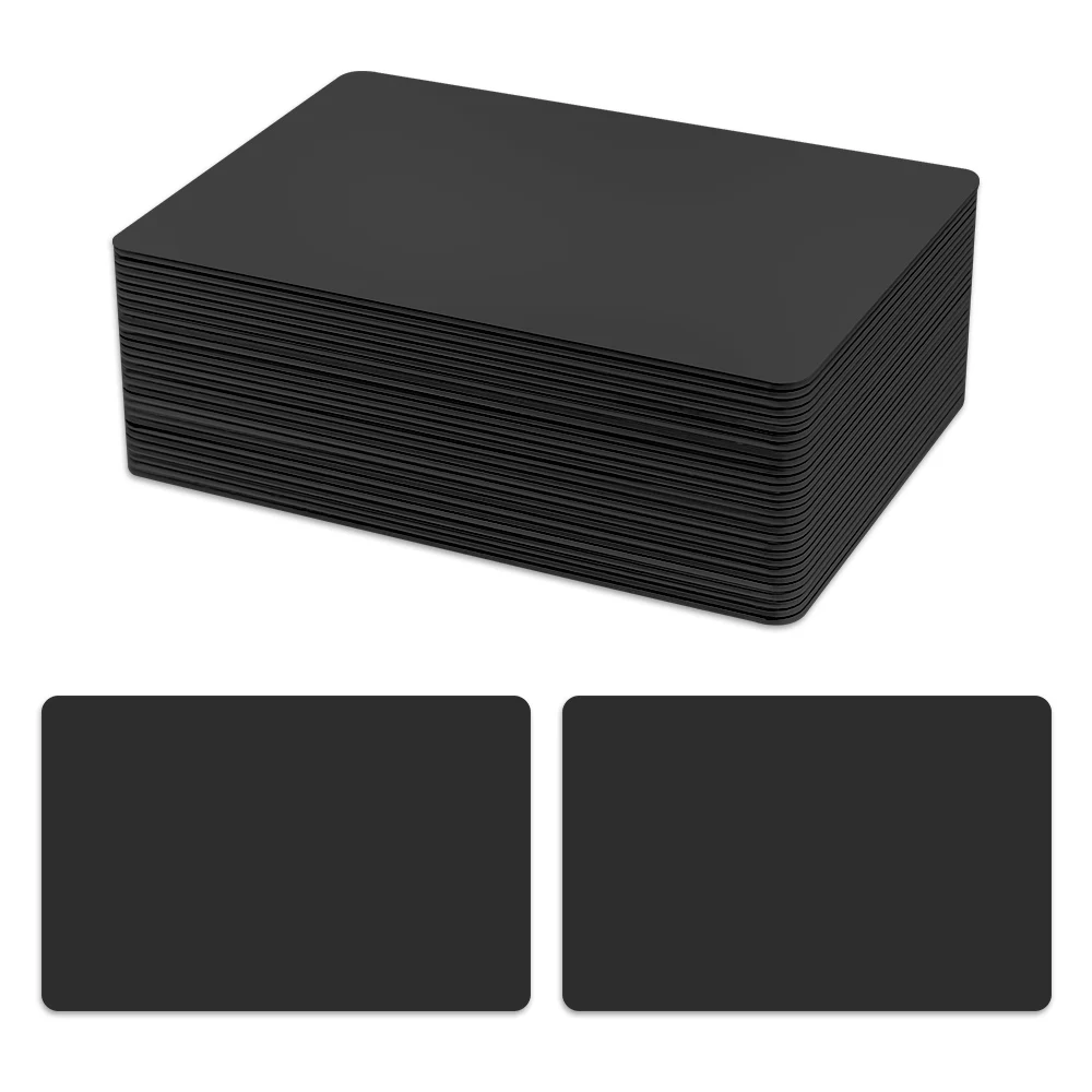 10pcs NFC216 Black Cards Rewritable NFC NT-AG216 PVC Cards Blank Easy Convenient Programmable NFC Business Card Chip 888Bytes 4
