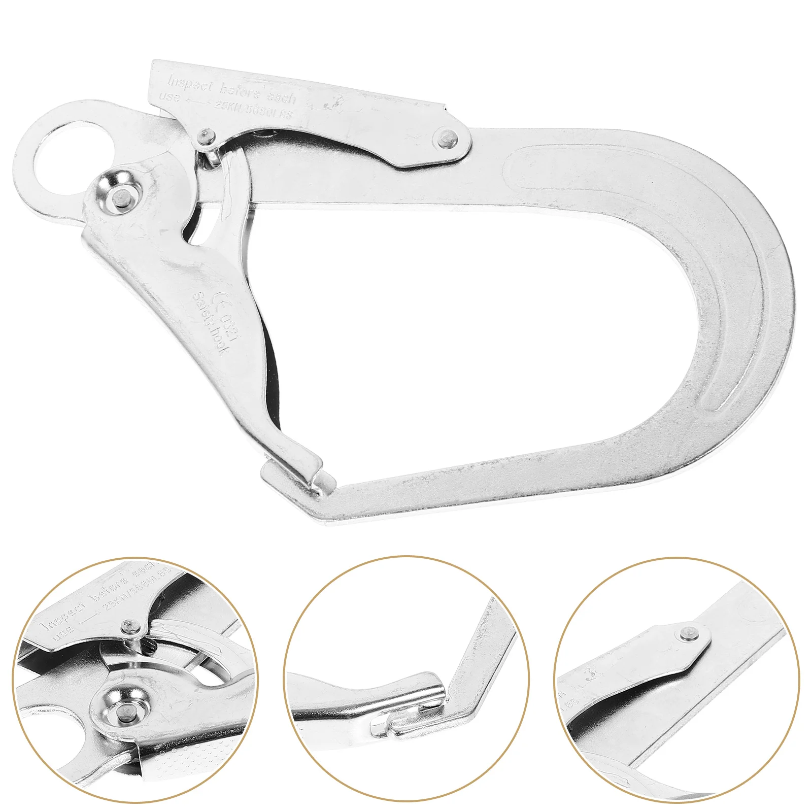 

Самоблокирующиеся многофункциональные карабины с большим крючком для ремонта на открытом воздухе