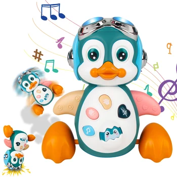 Musical Penguin Baby Crawling Toy 1