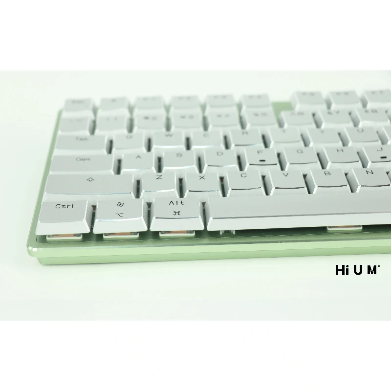 HiUM l keycaps キーキャップ HiUM Aluminum Alloy Low Axis Keycap Custom Metal HL Transparent