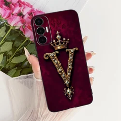 Cool Crown Letters Soft TPU Phone Case, Enhanced Protective s for Tecno Pova (12V)