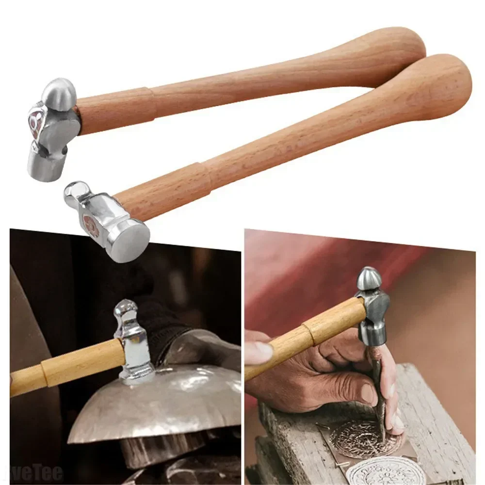 Ball Pein Hammer,Balpen Hamer met Houten Grip,Ronde Hamer Hand Tool voor Home Improvement, DIY, Reparatie, Groot Ball Pein Hammer,Balpen Hamer met Houten Grip,Ronde Hamer Hand Tool voor Home Improvement, DIY, Reparatie, Groot