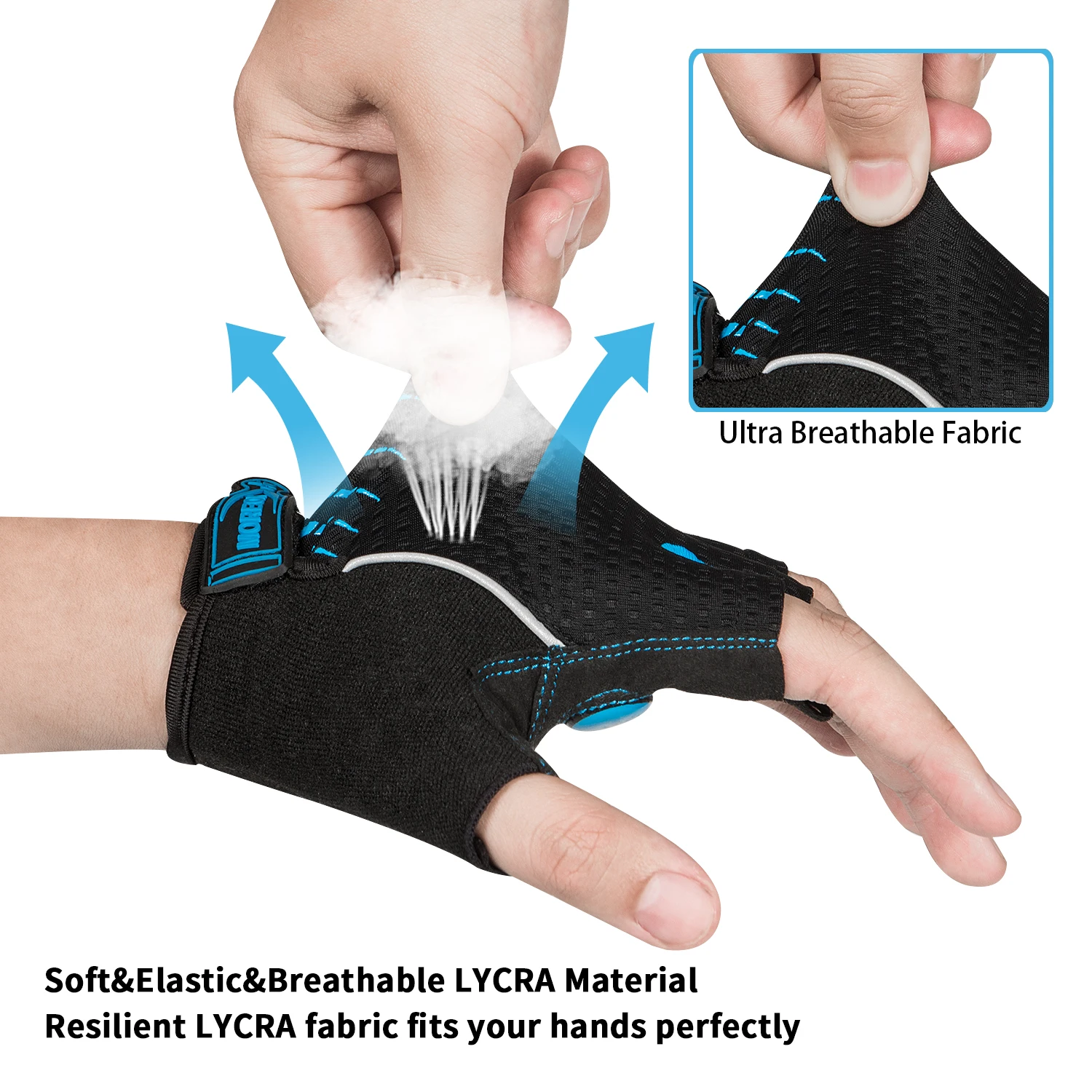 Cycling Gloves 5MM Gel Shock-absorbing Half Finger Bike Gloves for MTB Mountain Road Bike cycling gloves,half finger gloves,fingerless gloves,sports gloves