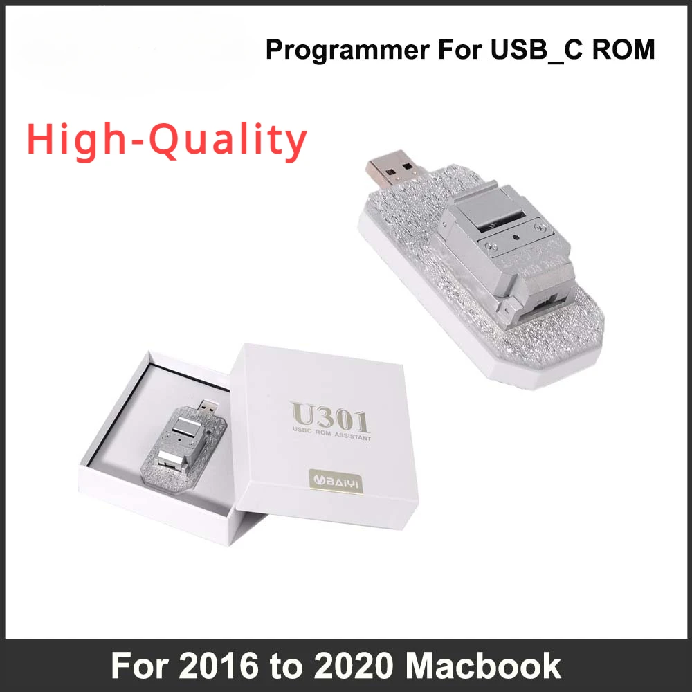 

Тестер U301 USBC ROM для Macbook A2338 A2337 A2159, чтение и запись, чип, данные, диагностическая материнская плата, набор инструментов для ремонта электропитания