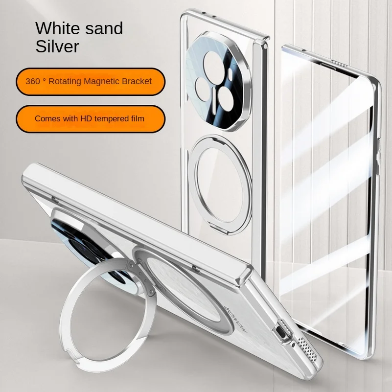 Custodia HONOR X8A con supporto magnetico, custodia di lusso con stella