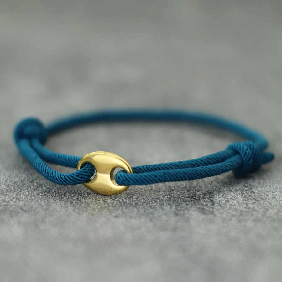 Handmade Rope Adjustable Beach Bracelet for Men