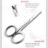 Stainless Steel Small Nail Tools Eyebrow Nose Hair Scissors Cut Manicure Facial Trimming Tweezer Makeup Beauty Tool 2