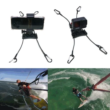 Surfing Kite supporto di montaggio per Smartphone/Action Camera tavola da surf Snowboard Kit staffa fissa per iPhone Gopro 10 9 accessori