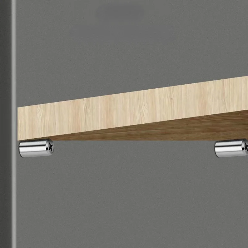 12Set Cross Self-tapping Screw Rubber Sleeve Laminate Support Homemade Wardrobe Cabinet Glass Hard Nonslip Partition Nail