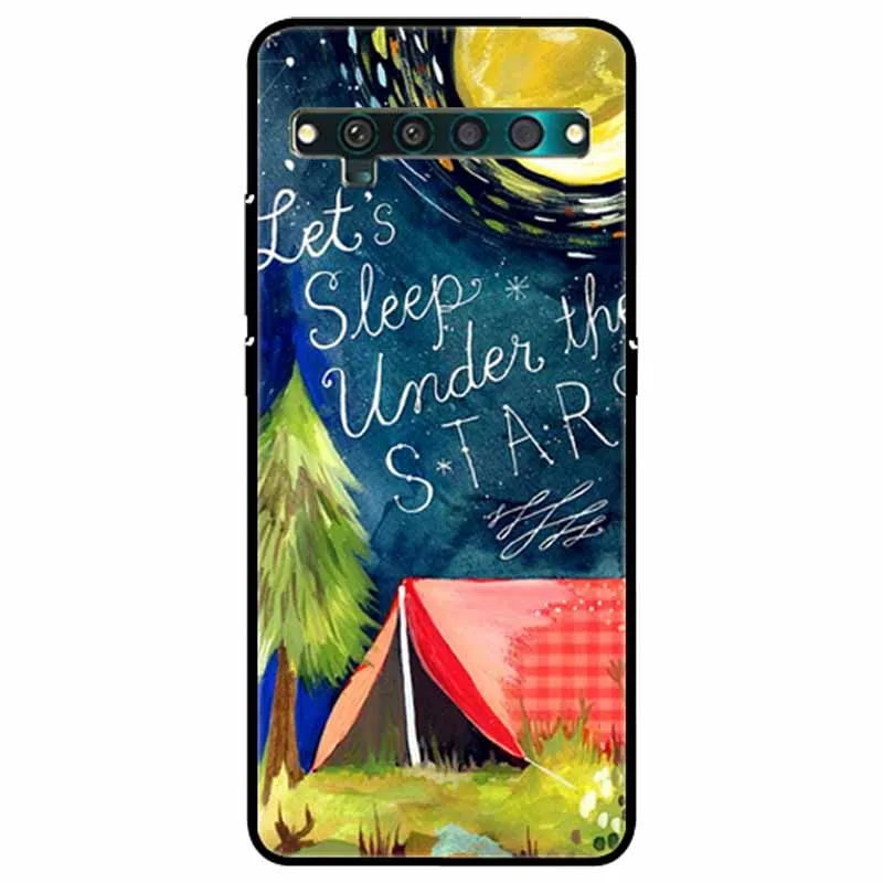Silicone Soft TPU Space Fashion Shockproof Back Cover Case