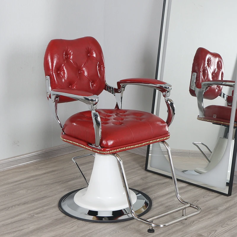 

High Nordic Chair Vanity Spa Manicure Spa Office Beauty Chairs Barbershop Facial Silla De Barbero Salon Furniture OK50LF