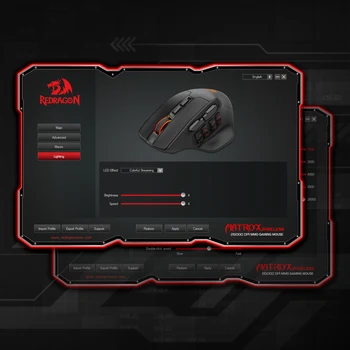 Redragon M811 PRO Wireless MMO Gaming Mouse, 15 Programmable Buttons RGB Gamer Mouse, 10 Side Macro Keys 4