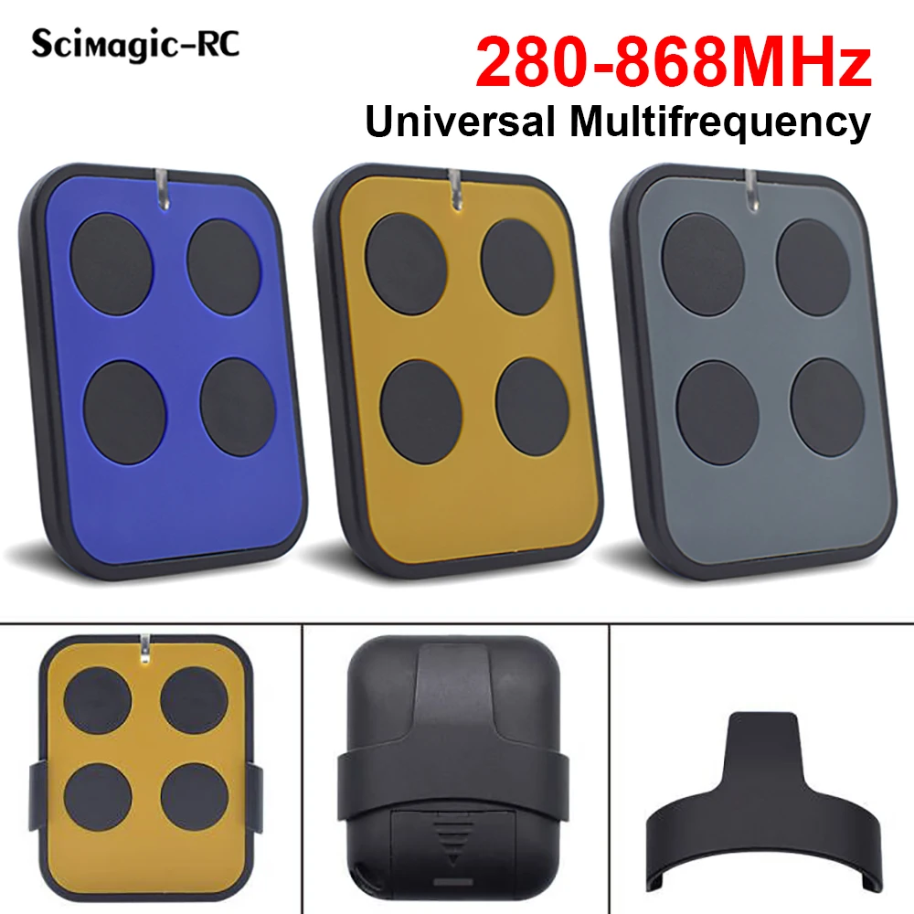 mando garaje universal multifrecuencia / Duplicador de mando a distancia  para puerta de garaje, 433 MHz, 868 MHz, transmisor de mando para garaje /  mando garaje codigo variable - AliExpress