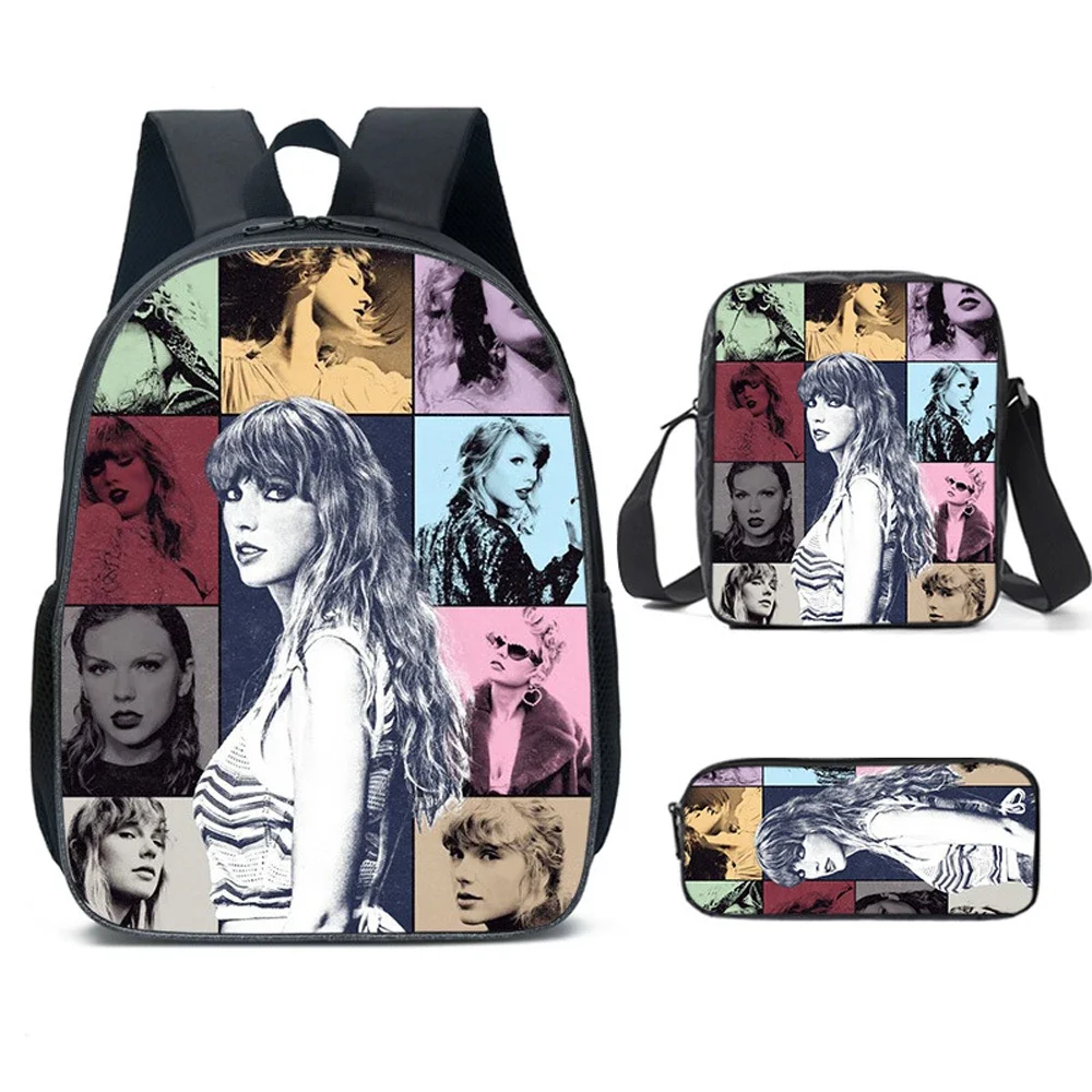 Child School Backpack with Shoulder Bags Pencil Bags School Bags for Swifts Boys Girls Best Gift T-taylors Travel Backpacks 2
