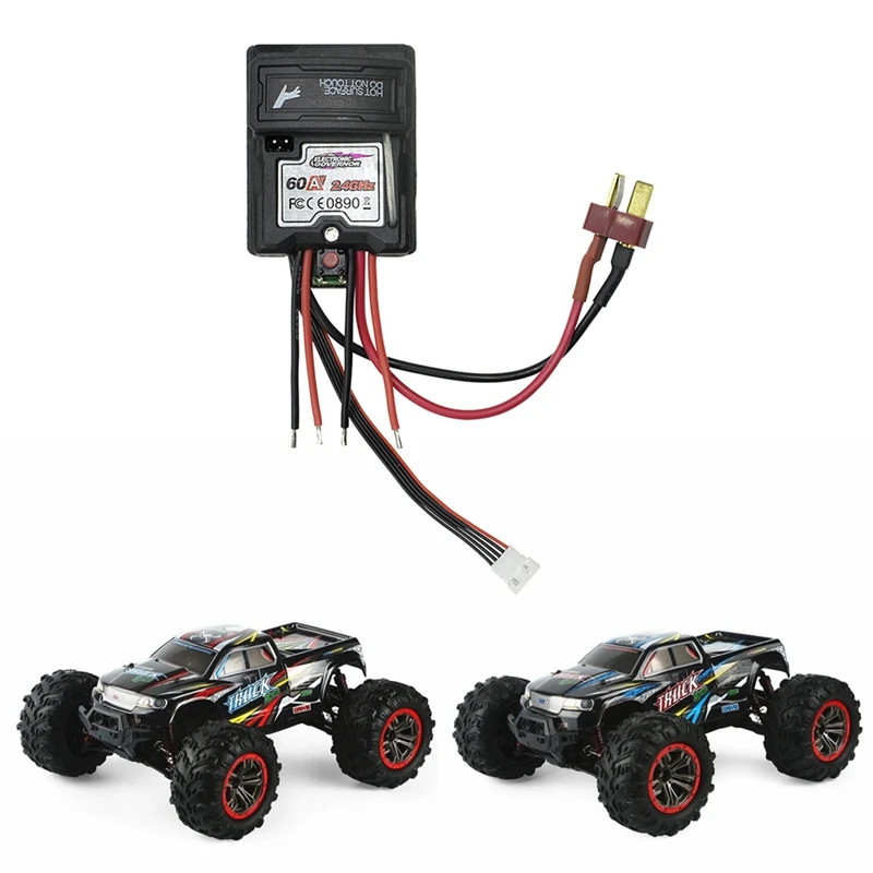 

1 Pcs ESC Electronic Speed Controller 25-ZJ07N For New Version Hosim 9125 Xinlehong XLH 9125 1/10 RC Car Replacement