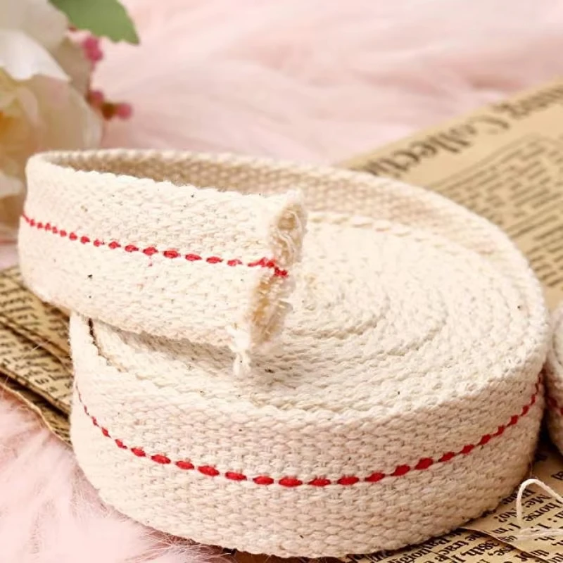 1Meter/Roll Kerosene Lamp Wick Braided Cotton Flat Oil Lamp Lanterns Supplies oil lamp wicks