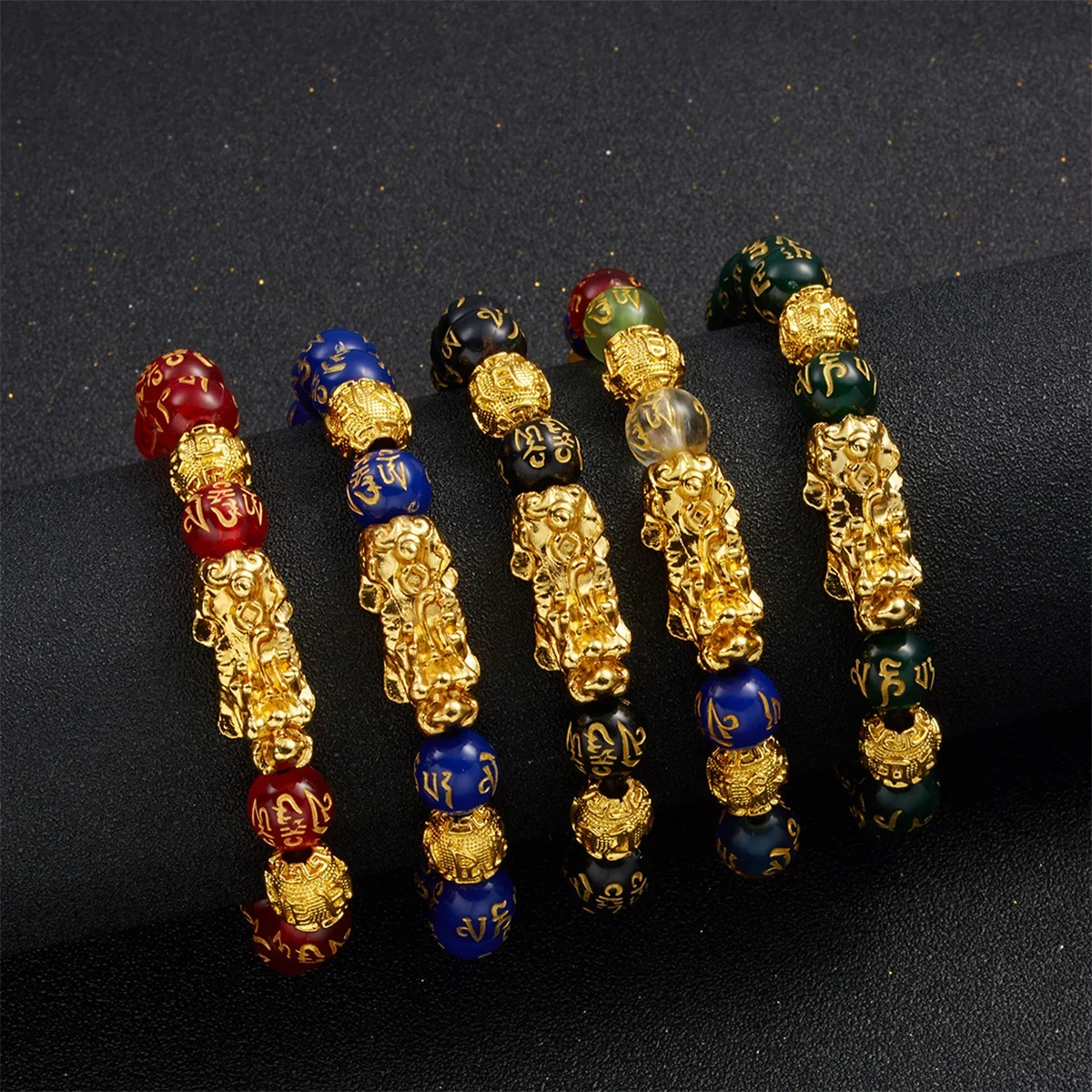 

*Pi Xiu Good Luck Wealth Bracelet For Men Women Feng Shui Buddha Prayer Beads Yoga Bracelet Unisex Wristbands Jewelry Hombre Gif