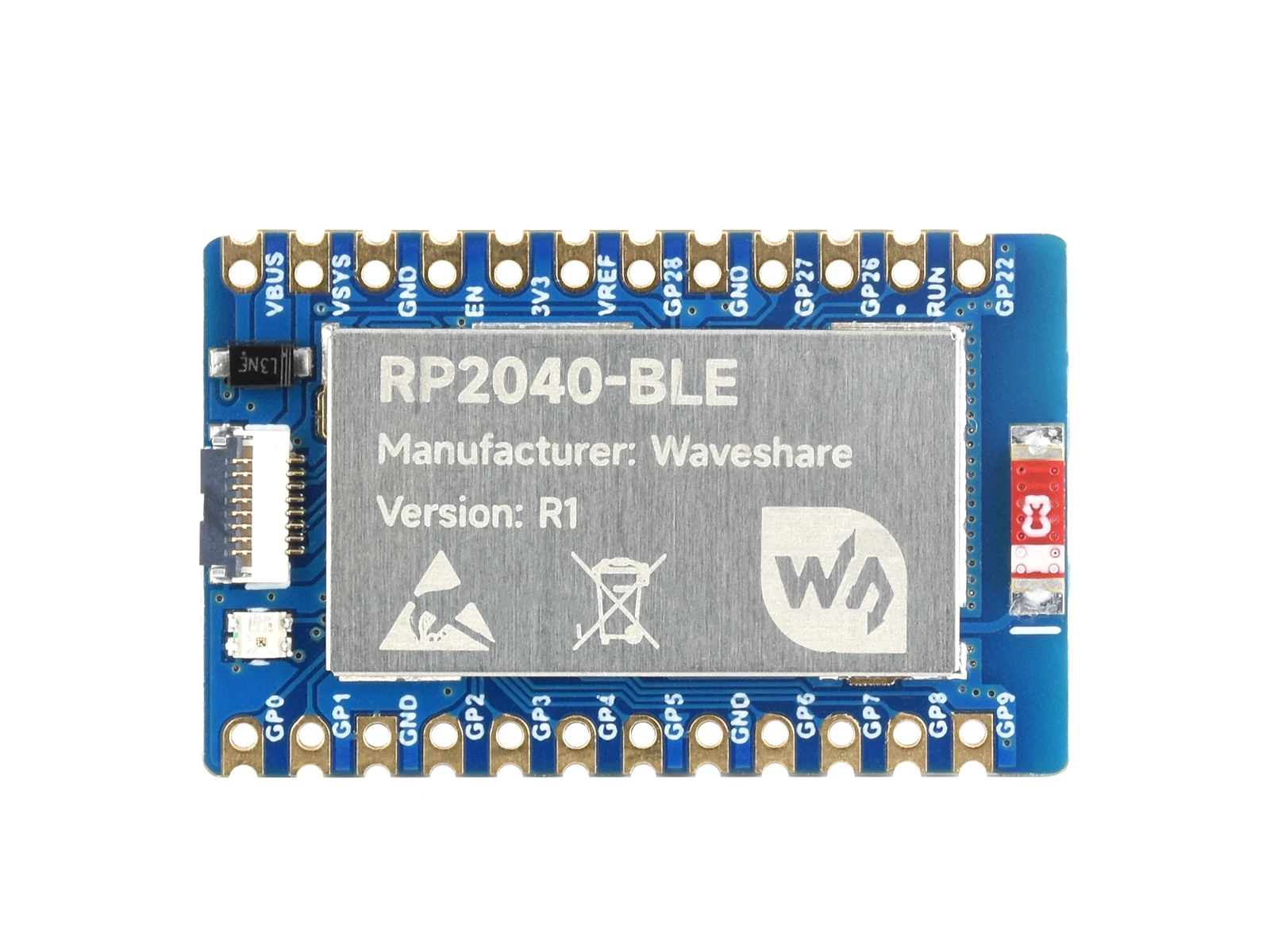 Waveshare RP2040-BLE  ,   ũƮѷ  , RP2040 ,  5.1 