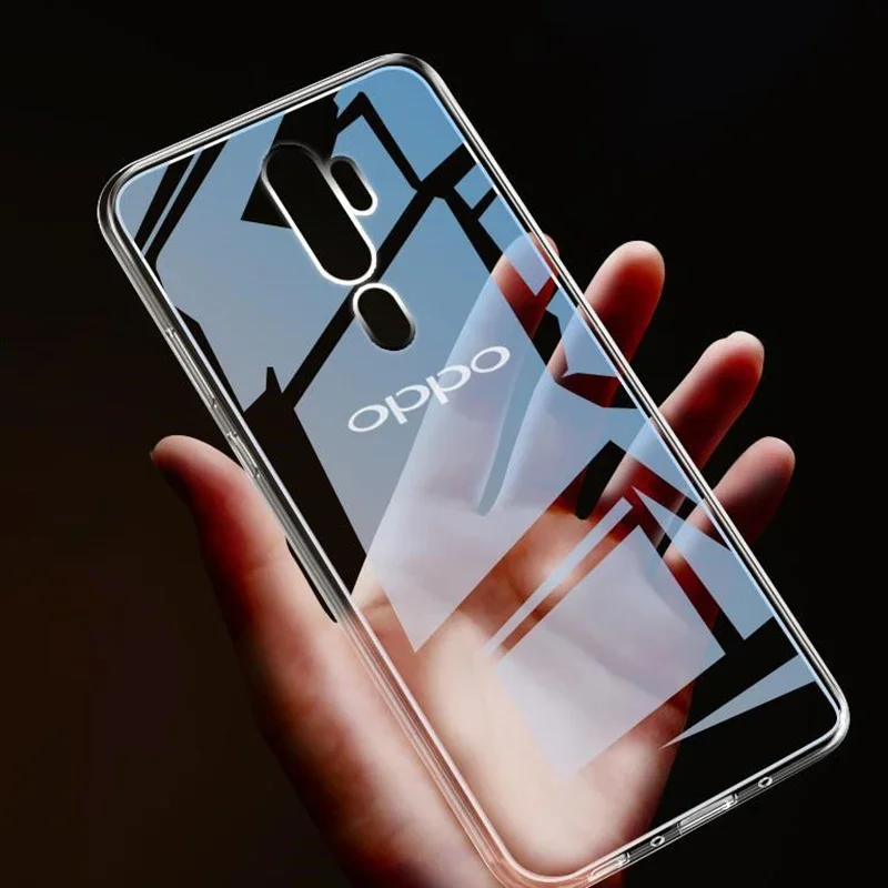 Transparent Funda Covers for OPPO A11 A11X A11K A12 A5 A9 2020 Phone Cases Full Protection Soft Clear Silica Gel TPU Accessories 3