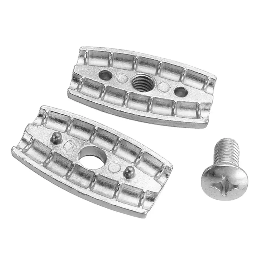 Cable Clip Double Hole Steel Wire Rope Fixing Clip 2/3/4/6/8mm Zinc Alloy Wire Ferrules Easy To Install Durable DIY Cable Clip Hardware