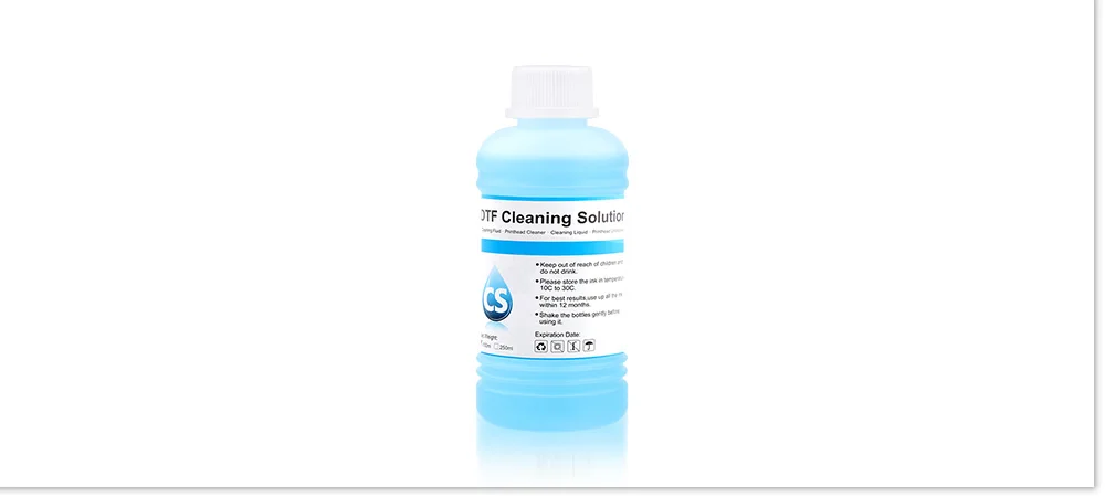 mais novo dtf solução de limpeza de tinta limpeza forte para epson dtf líquido de limpeza