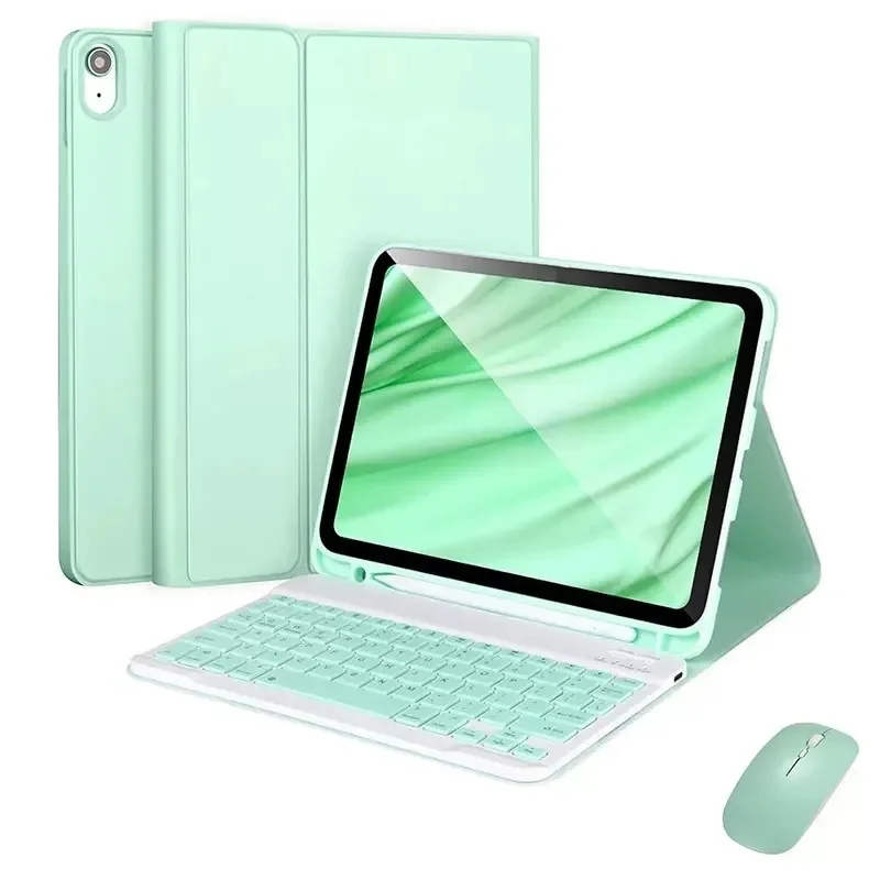 Sleek Bluetooth Keyboard Tablet Case with Protective Cover