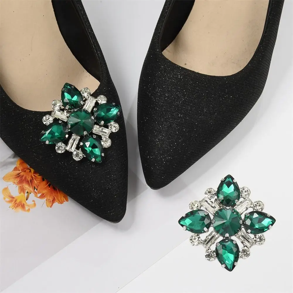 Rhinestone Alloy Shoe Clips for Wedding Bridal Shoes