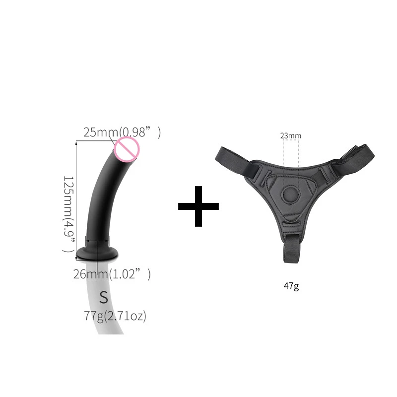 Female Strap-on Harness with Dildo