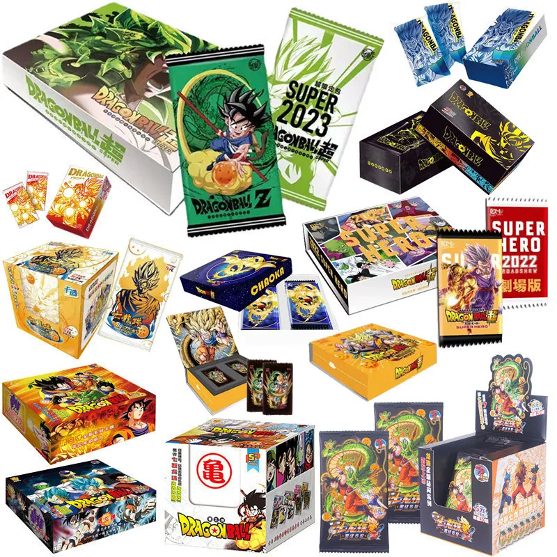 Dragon Ball Card Son Goku Rare Bronzing Sp Flash Card Ssr Gold Card Deluxe Collector Edition Anime Character Cards Regali Per Bambini