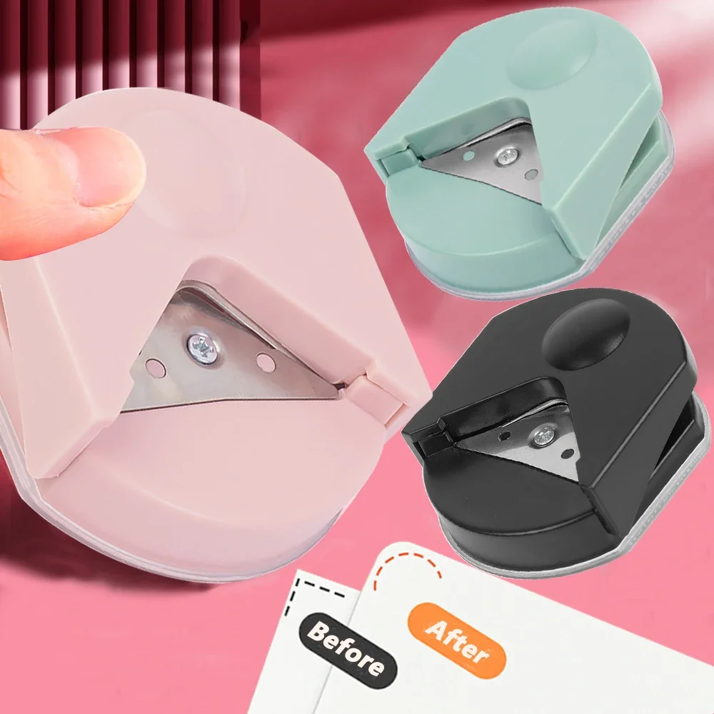 

Инструменты, фотоэхолот для углов, цветная карточка, бумага, твердый резак, канцелярские принадлежности, триммер «сделай сам», 1 шт., ремесло, скрапбукинг, портативный пробойник