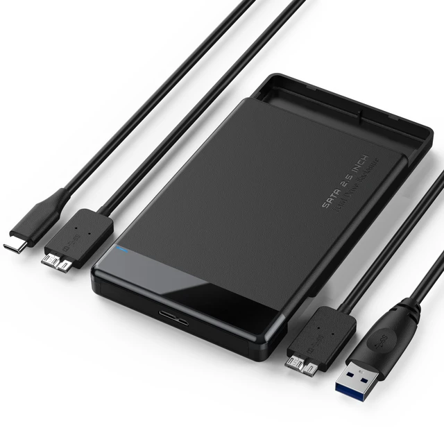 HDD durumda 2.5 SATA USB 3.0 adaptörü sabit Disk muhafaza için SSD Disk HDD  kutusu tipi C 3.1 kılıf HD harici HDD muhafaza - AliExpress