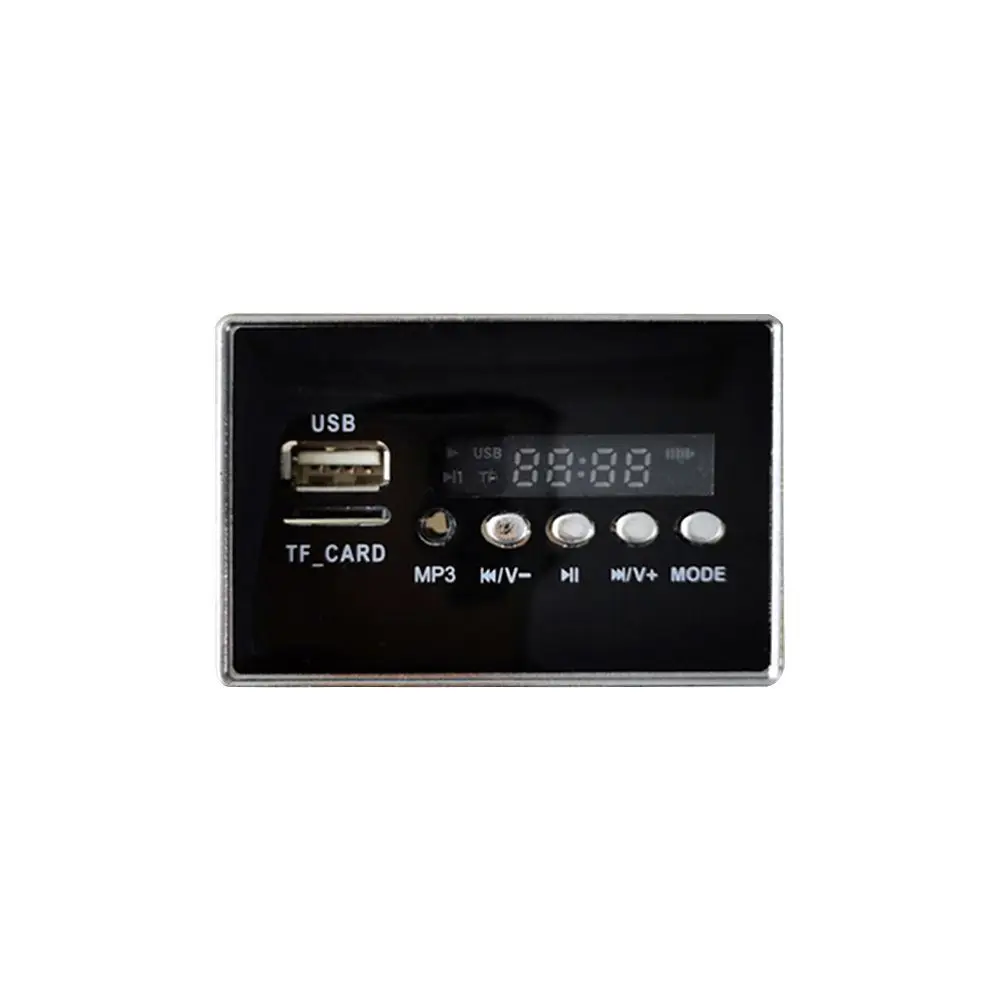 Lettore Musicale 12V Per Auto Elettrica Per Bambini, Suono Di Avvio Dellauto Integrato E In Grado Di Visualizzare La Tensione Ha Presa Usb Mp3 E Tf Card Sy