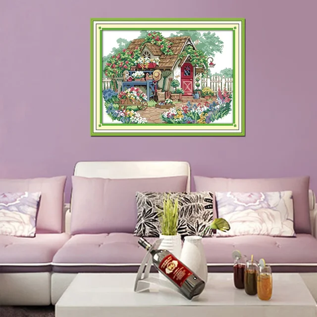 여름 해변의 고요함을 가정에