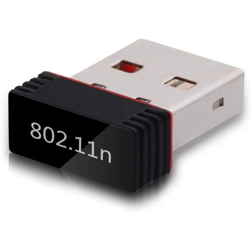RTL8188 adaptador WiFi USB de 150Mbps para Raspberry Pi, adaptador de tarjeta de red inalámbrica, Dongle WiFi para escritorio, portátil, PC, Windows