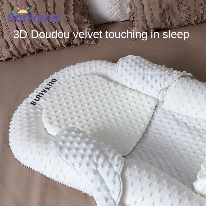 Hxl Bed in Bed Newborn Baby Anti-Startle Mattress Sleeping Nest Anti-Pressure Soothing Sleeping