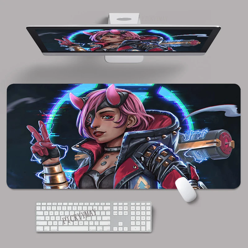 

Gamer Mousepad Apex Legends Mouse Pad Large Mouse Mat Natural Rubber Desk Rug PC Desk Mats Design Mousepads 100x50cm