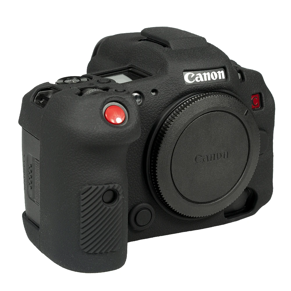 Copertura In Silicone R5C Custodia In Gomma Per Fotocamera In Silicone Per Canon R5C Nero Rosso Bianco Giallo Verde