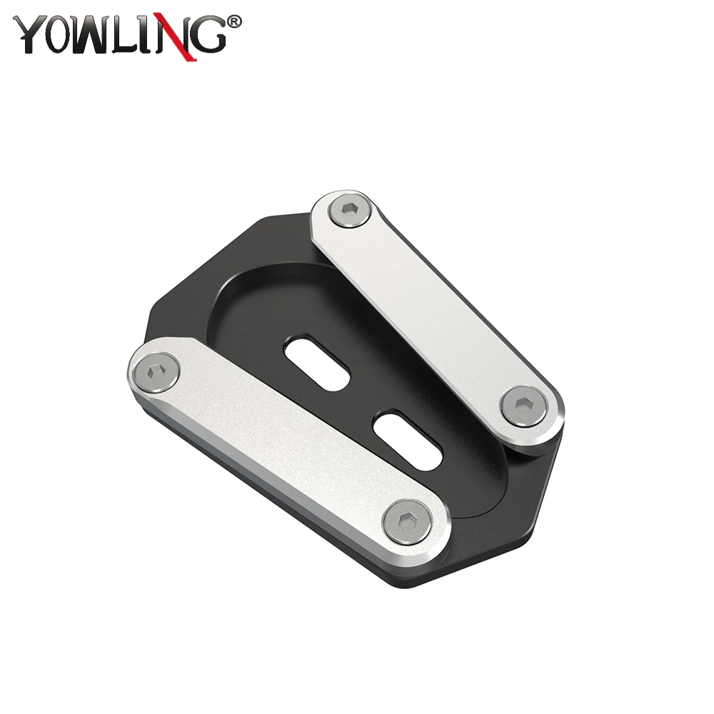 Motorcycle Kickstand Extender Motorcycle Kickstand Pad For BAJAJ DOMINAR250 DOMINAR400 Motorcycle DOMINAR 250 400 Kickstand Enlarger Side Stand Extension Pad Plate