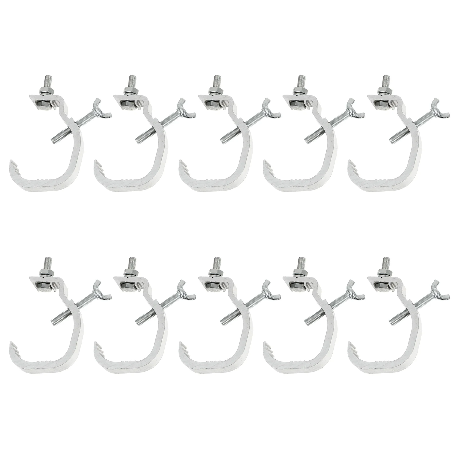 

Hanging Light Clamp Hooks L Shape Hooks Stage Light Clamps Aluminum Truss Clamp Moving Head Light Truss Use For lights