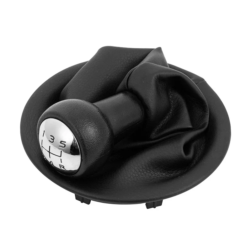 Car Gear Shift Knob Lever Stick Gaiter Boot Cover PU Leather Accessories for Peugeot Partner 2008-Citroen Berlingo III MK3 car gear shift knob