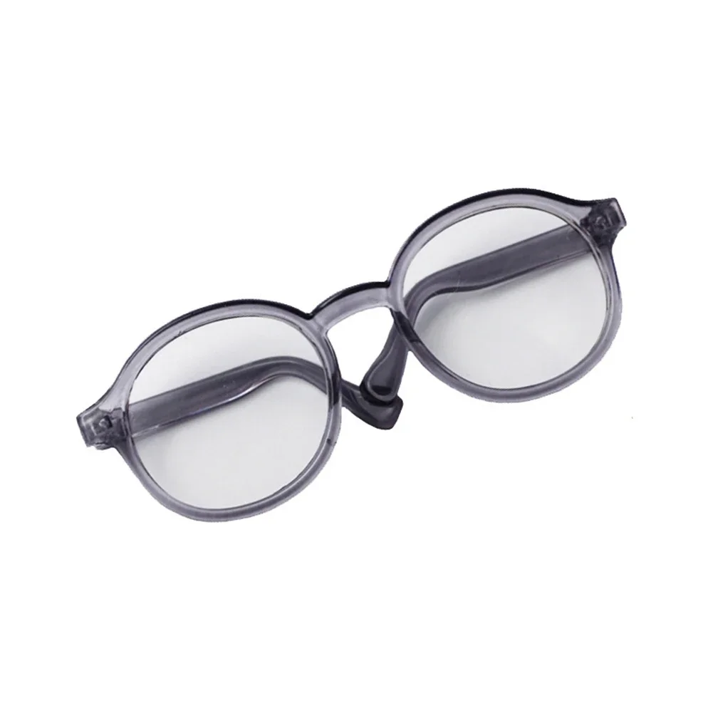 Labubu 6.5cm Transparent Doll Glasses – Plastic Eyewear for 1/8, 1/6, 1/3 & 1/4 BJD, MSD Plush & EXO Dolls 5