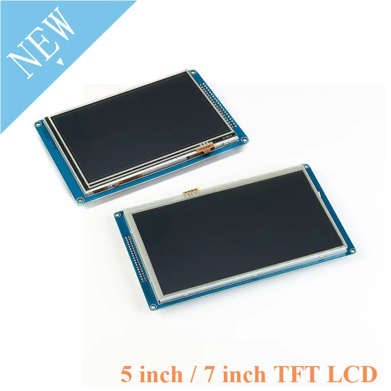 

5 7 Inch TFT Resistive LCD LED Display Module 5" 7" With Touch Color Screen SSD1963 Drive 800*480 Resolution 16/8 Parallel Port