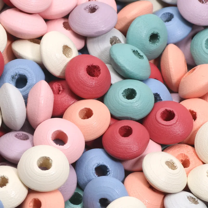 100 Perline A Forma Di Lenticchia Per Abaco, 12 Mm – Mix Di 20 Colori, In Silicone, Per Gioielli E Portachiavi Fai-da-Te - 5