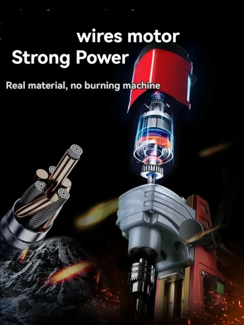 Industrial Grade Magnetic Drill Powerful Drilling Machine Magnetic Drill Press Machine for Engineering Steel Structure 5