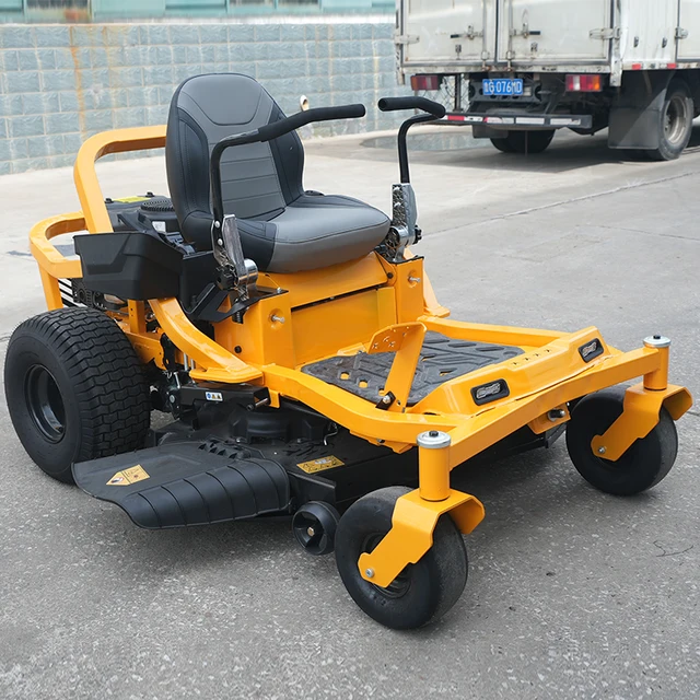 CE EPA Approved All Terrain Cutting Machine Agriculture Rubber Tracks Remote Control Riding lawn mowers 2