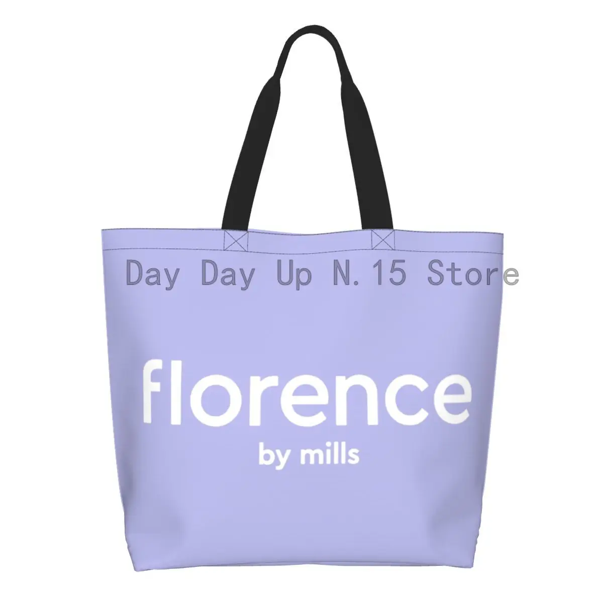 

Recycling Florence By Mills Shopping Bag Women Shoulder Canvas Tote Bag Durable Groceries Shopper Bags