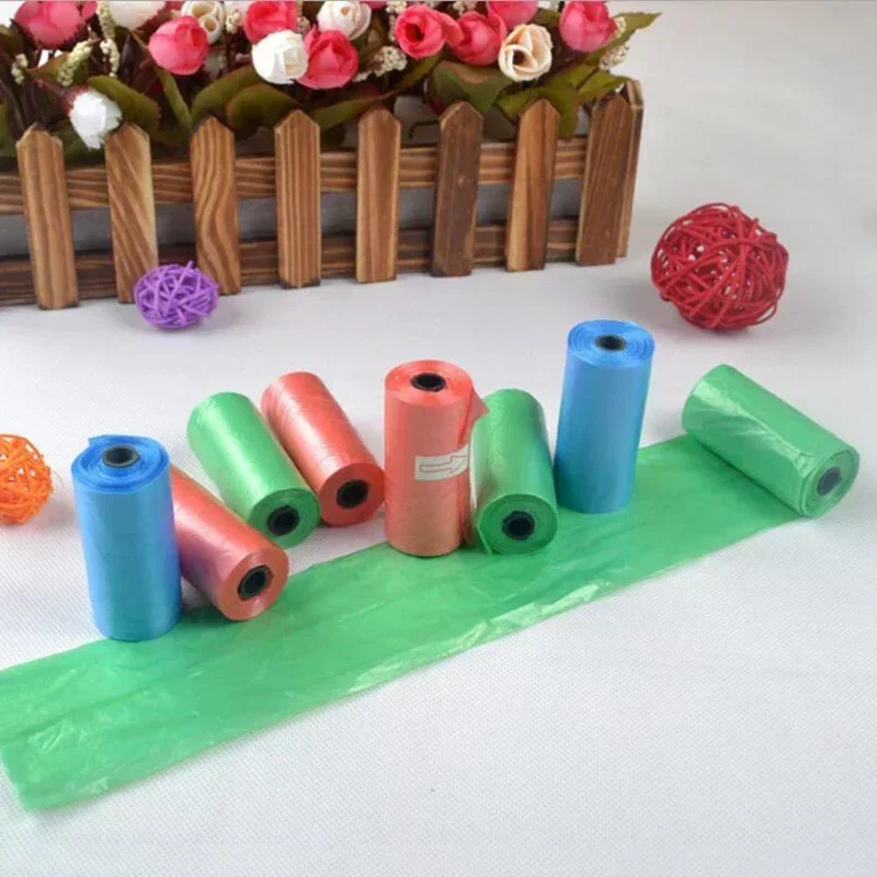 Dog Poop Bags Pet Accessories Eco-Friendly Waste Pick Up Clean 10Rolls