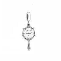 FC Jewelry Fit Original Charm Bracelet 925 Sterling Silver Cartoon Mirror Beauty Is Found In Bead For Making Women Berloque DIY 1
